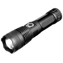 Linterna táctica LED Zoom XHP50 recargable